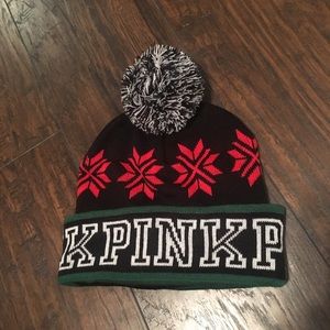 Pink beanie
